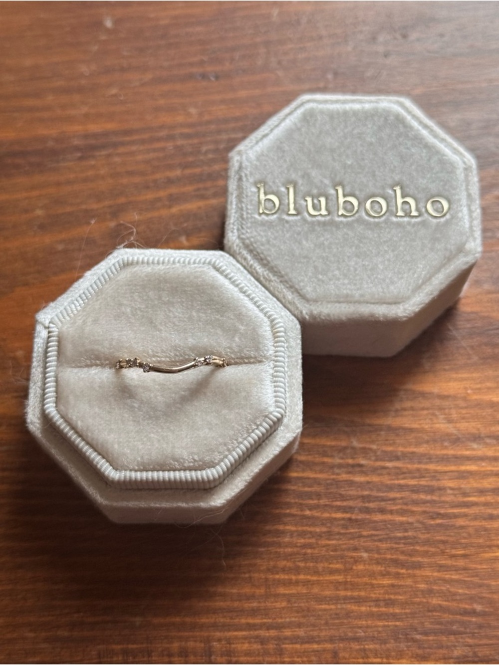Bluboho Alate Wedding Band